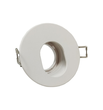 Justerbar rund ring för GU10 MR16 LED dikroik - Ø85mm - Aluminium