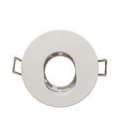 Einstellbarer Runde Kreisring für dichroitische LED GU10 MR16 Lampen - Ø85mm - Aluminium