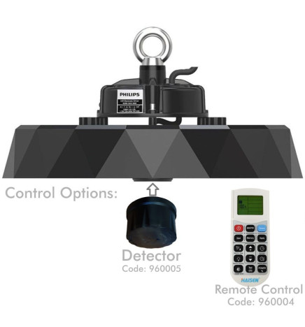 Campana LED UFO DIAMOND 200W Philips Xitanium - Dimable 1-10V - 170lm/w - IP65