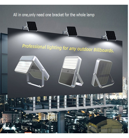 Außen LED Strahler 100W SOLAR  - ALL IN ONE- 5000K