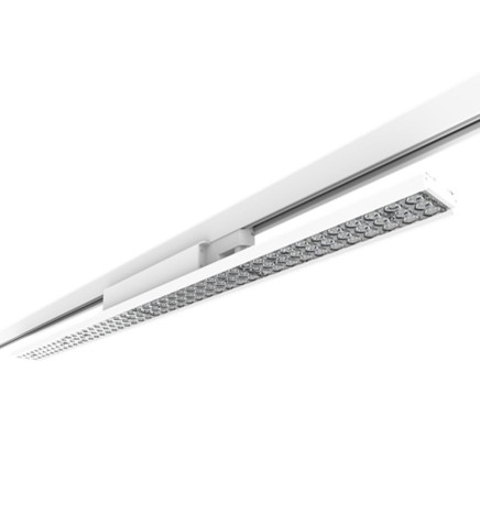 Foco LED 66W LINEAL  -  VOSSLOH -  ARENDAL  Blanco  Carril TRIFÁSICO - 150cm