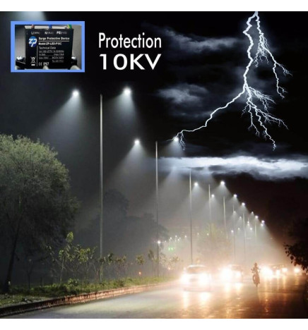 Farol LED 10W - 60W TURIM MeanWell Driver Programável SMD5050 240Lm/W