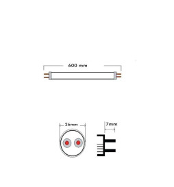 LED Röhre Glas - 10W - 60cm T8 - 160 Lm/W - MAX LUMENS - 1600Lm