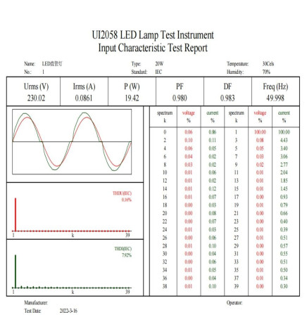 Tubo LED 10W Cristal 60cm T8 - 160 Lm/W - MAX LUMENS - 1600Lm