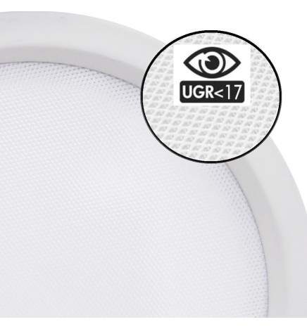 12W LED Downlight Round - OSRAM CHIP DURIS E 2835 - CCT - UGR17