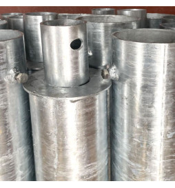 Columna Troncocónica Galvanizada -  6 metros