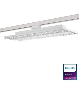 LED-spotlight 75W  - LINEAR  ARENDAL - Vit -  3-fas skena - 58cm