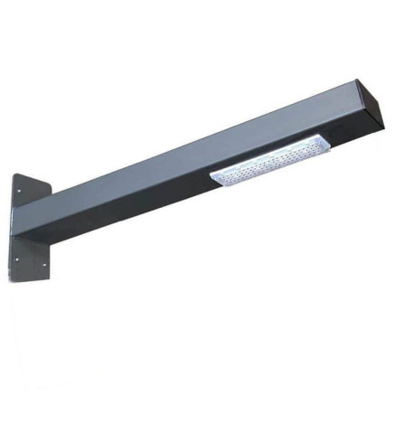 Lampione stradale - staffa a parete - LED 50W Wanda - Rettangolare