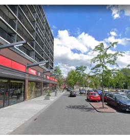 Straßenlaterne - Wandhalterung - LED 50W Wanda - Rechteckig