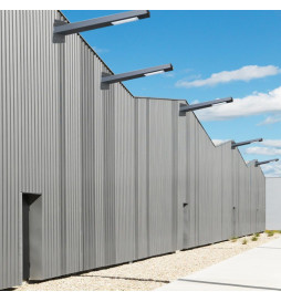 Straßenlaterne - Wandhalterung - LED 50W Wanda - Rechteckig