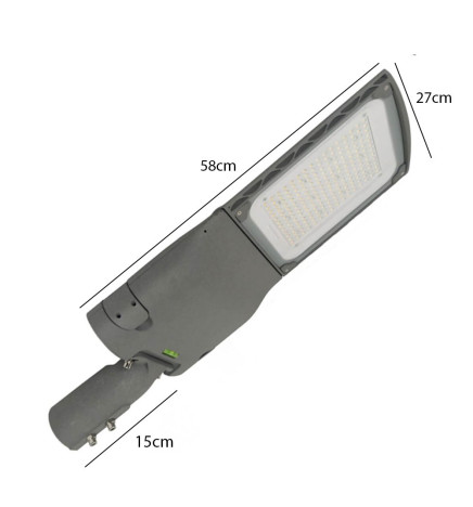 LED Straßenleuchte 150W CAPRI  Philips Driver Programmierbar SMD5050 240Lm/W