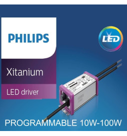 Apparecchio LED Stradale 100W  CAPRI  Philips Driver Programmabile SMD5050 240Lm/W