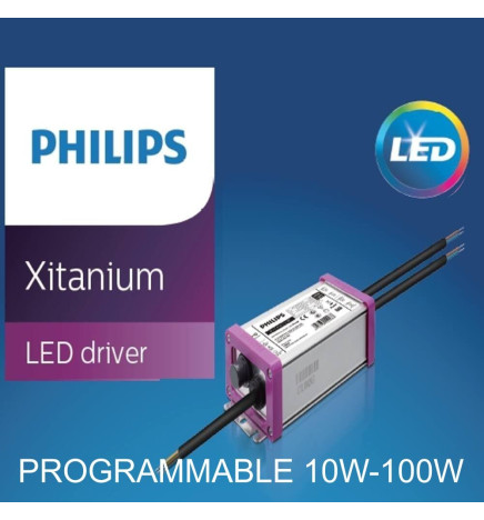 LED-katuvalo 100W CAPRI Philips Driver-Himmennettävä SMD5050 240Lm / W