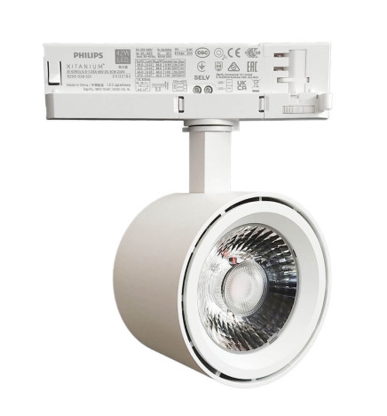 Faretto LED 36W - 42W ODENSE Bianco PHILIPS Driver binario TRIFASE - CRI+97