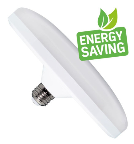 LED lampe - 26W - E27 - Plade - IP20