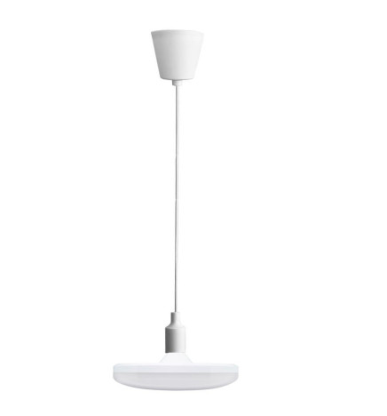 26W LED Pendant Lamp - White - E27 - Plate
