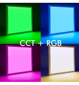 LED Paneeli 60x60 - Himmennettävä - 40 W CCT + RGB  + SMART Google - Alexa