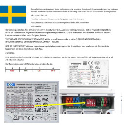 Driver DALI 42W 1100mA IP20