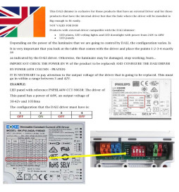 Driver DALI 42W 1100mA IP20