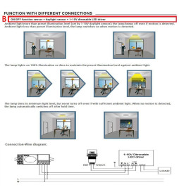 Dimmable Light Sensor - Twilight - Photoelectric - 1-10V