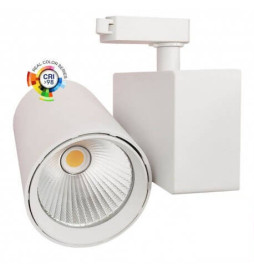 Foco LED 40W MADRID Branco PHILIPS Driver Calha Monofásico CRI+98