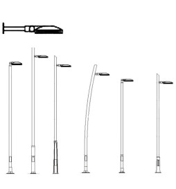 Farol LED 40W LEVI Bridgelux SMD 3030 165Lm/W