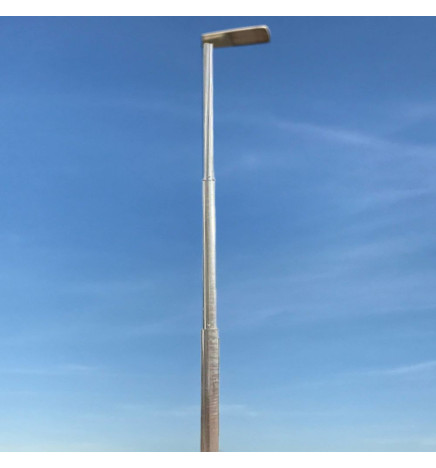 Columna Troncocónica Galvanizada -  6 metros