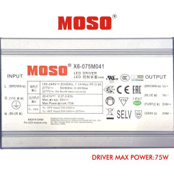 Module Optique LED - 65W - MOSO - Dimmable Programmable - HAUTE LUMINOSITE 180Lm/W - Bridgelux