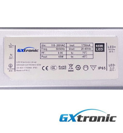 Driver til LED-lys  65W - 1750mA  - IP65