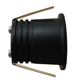 LED Strahler Downlight  5W - Schwarz - Bridgelux Chip -  UGR13