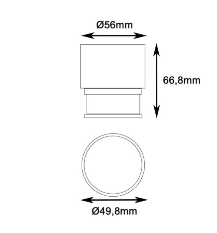 LED-modul - 12W - GU10 / MR16 for Ring Downlight - CRI+92