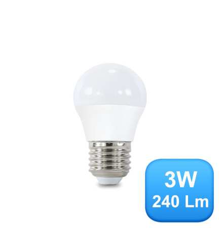 Lâmpada LED MI-LED E27 A60 180º - 3W - 7W - 9W - 12W