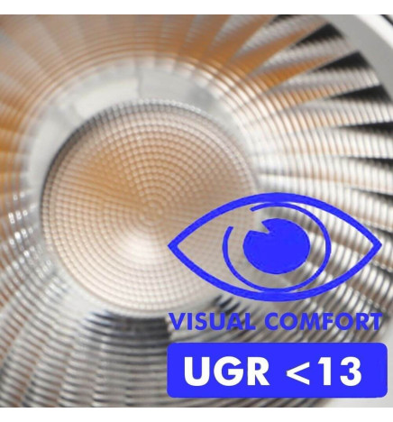 LED Tracklight  40W - 34W - MAYA - Black -  3-PHASE Rails DRIVER PHILIPS - CRI+92 - UGR13 - HIGH LUMEN 140Lm/W