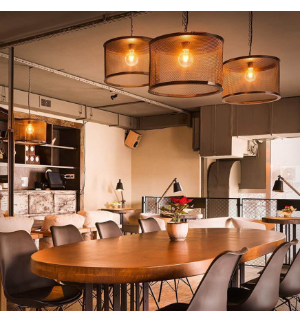 LED-lampa E27 7W G125 Vintage Filament - dimbar