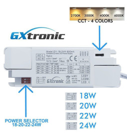 AR111  24W -22W - 20W -18W - LED-Lampa  CRI +92 - VÄLJBAR LJUS - CCT