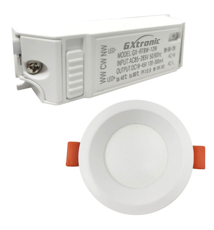 Downlight LED 8W Circulaire - OSRAM CHIP DURIS E 2835 - CCT - UGR19
