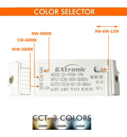 LED Downlight 8W Cirkulär - OSRAM CHIP DURIS E 2835 - CCT - UGR19