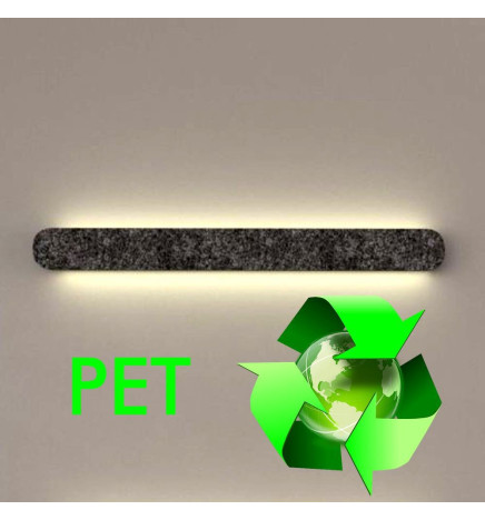 LED-Seinävalaisin - Lineaarinen - MUTE WALL - 72cm - 128cm - 184cm - IP54