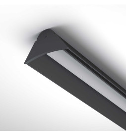 Linear Lamp Pendant - VIENA BLACK - 0.5m - 1m - 1.5m - 2m - IP20