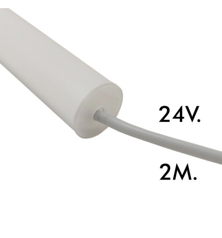 Barre Linéaire LED intégrée - Surface - OSLO MINI  -24V- 0.5m - 1m - 1.5m - 2m
