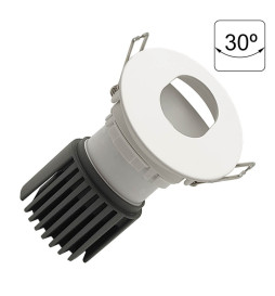 LED Downlight - 15W - Justerbar - TEKNISK HVID - CRI+92 - UGR13