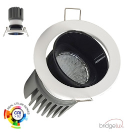 Downlight LED 15W - Direccionable  - BLANCO - NEGRO - CRI+92 - UGR13