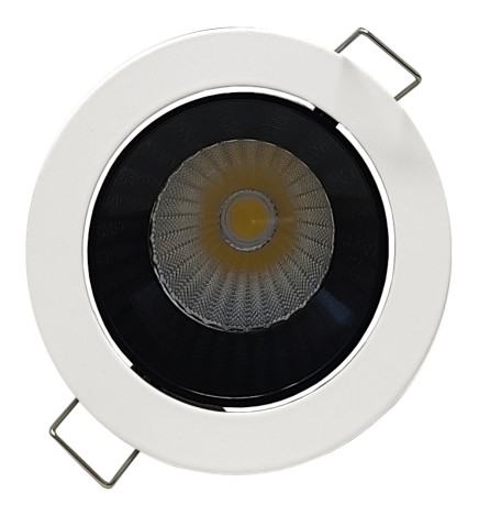 LED Downlight -15W - Justerbar - VIT - SVART -CRI+92 - UGR13