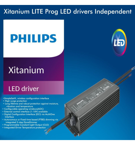 LED-Strålkastare 600W PHILIPS Xitanium - CORELMAX- 220Lm/W- CLASS A