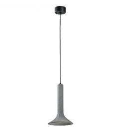 Pendant Lamp - Circular - DARK - Concrete - for E14