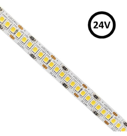 LED-Streifen 24V | 238xLED/m | 5m | SMD2835 | 2200Lm | 20W/M | IP20