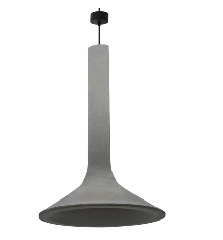 Suspension - Circulaire - SOMBRE - Béton - pour E14