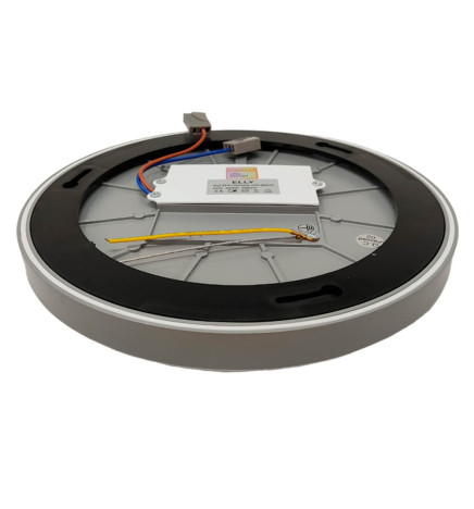 Plafón LED Superficie 24W OSRAM Chip - DRAMMEN - Plata