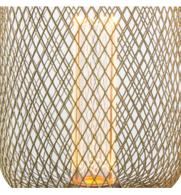 Lâmpada LED - Metal Moderno  GOLD - 4W - E27 -  Dimmable