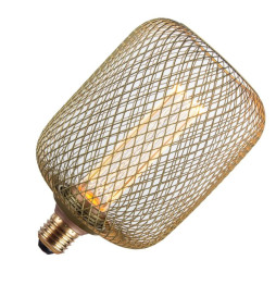 LED Bulb - Modern  GOLD Metal - 4W - E27 - Dimmable